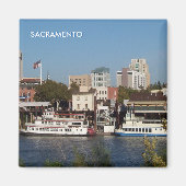 Sacramento, CA-Kühlschrankmagnet Magnet (Vorne)