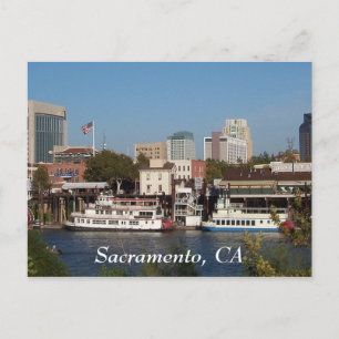 Sacramento, CA Postkarte