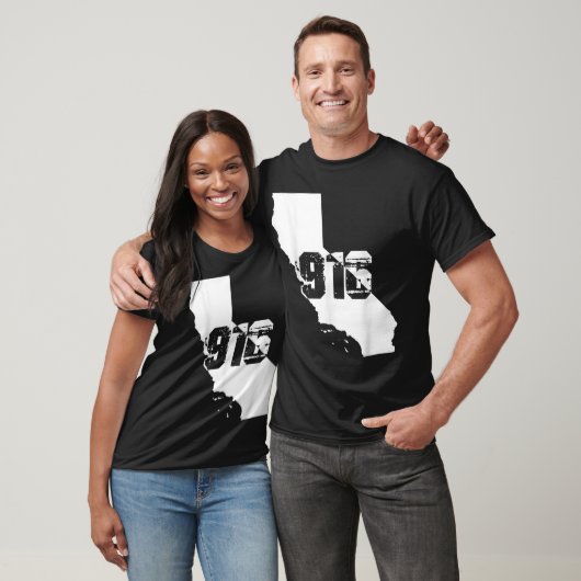 Sacramento California 916 Bereichscode T-Shirt (Unisex)