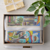 Sacramento California CA Großbuchstabe Postkarte Seidenpapier (Geschenk)