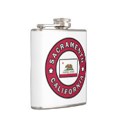 Sacramento California Flachmann (Rechts)