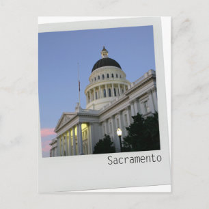 Sacramento California Hauptstadt Gebäude Postkarte