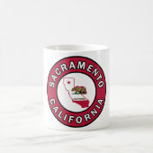 Sacramento California Kaffeetasse (Mittel)