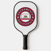 Sacramento California Pickleball Schläger (Rückseite)