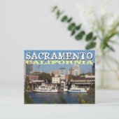 Sacramento California Postcard Postkarte (Stehend Vorderseite)