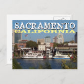 Sacramento California Postcard Postkarte (Vorne/Hinten)