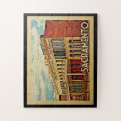 Sacramento California Puzzle (Vertikal)