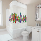 Sacramento California Skyline Duschvorhang (Beispiel)