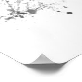 Sacramento California Skyline Poster (Ecke)