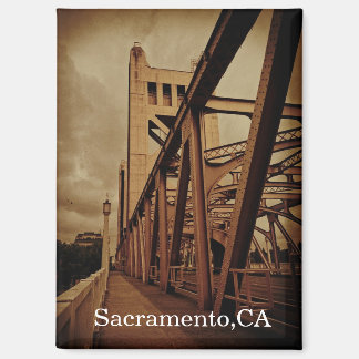 Sacramento California Tower Bridge Magnet