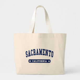 Sacramento California Uni Style T-Shirts Jumbo Stoffbeutel