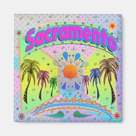 Sacramento Calm Desire Magnet (Vorne)