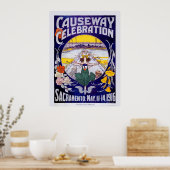 Sacramento Causeway Celebration Poster (Küche)