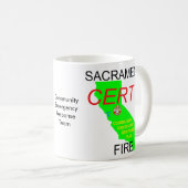 Sacramento CERT-Tasse Kaffeetasse (VorderseiteRechts)