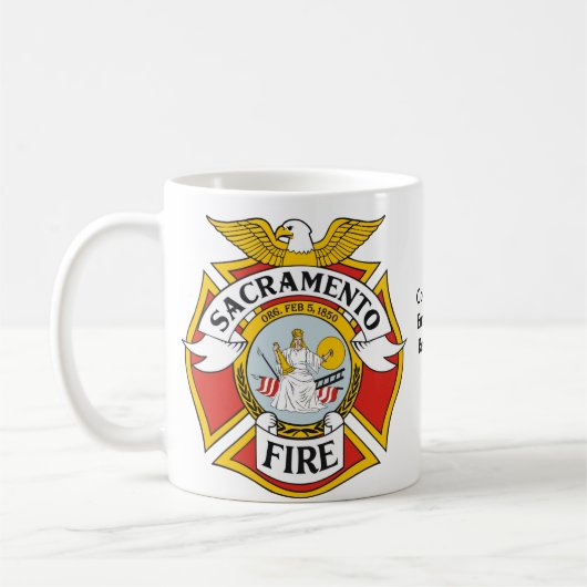 Sacramento CERT-Tasse Kaffeetasse (Links)