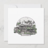 Sacramento City California USA Einladung (Vorderseite)