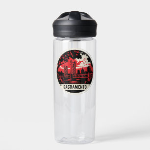 Sacramento City California USA Trinkflasche