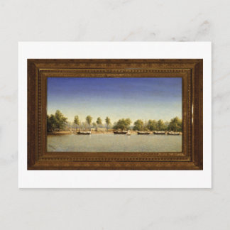 Sacramento City, Juli 1849 Postkarte