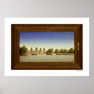 Sacramento City, July 1849 Poster