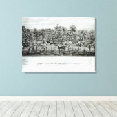 Sacramento City, Kalifornien Leinwanddruck (Insitu (Holzboden))