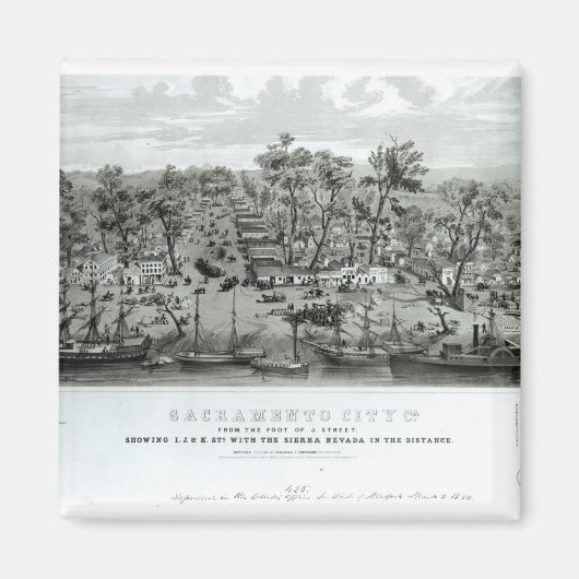 Sacramento City, Kalifornien Magnet (Vorne)