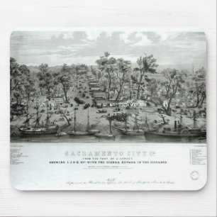 Sacramento City, Kalifornien Mousepad