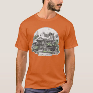 Sacramento City Kalifornien USA Retro T-Shirt