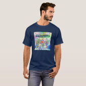 Sacramento Deep Dream T - Shirt (Vorne ganz)