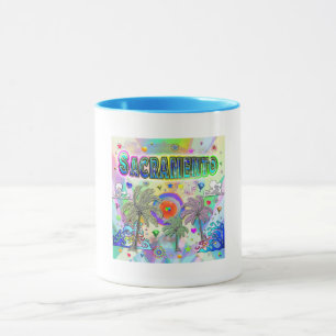 Sacramento Deep Dream Tasse