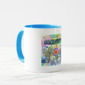 Sacramento Deep Dream Tasse (Vorderseite Links)
