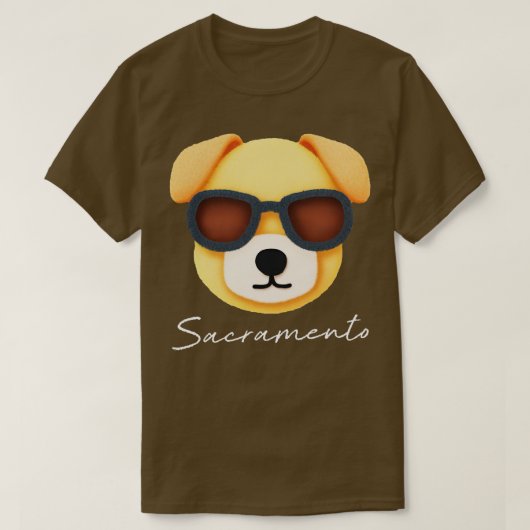 Sacramento Dog T-Shirt (Design vorne)
