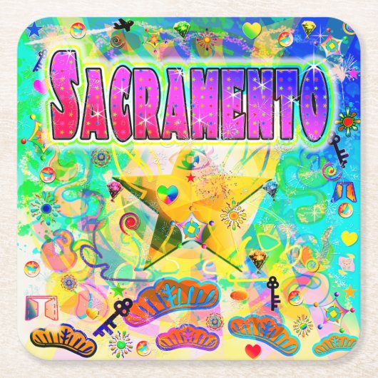 Sacramento Epoch Hour Untersetzer (Vorderseite)