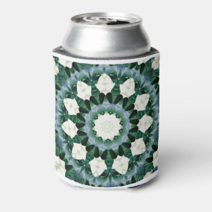 Sacramento Grün und Cerulean Blau Mandala Dosenkühler