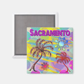 Sacramento Happy and Hope Magnet (Vorderseite/Rückseite)