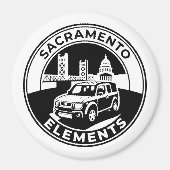 Sacramento Honda Element Gemeinschaft Magnet (Vorne)