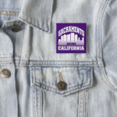 Sacramento, Kalifornien Button (Beispiel)
