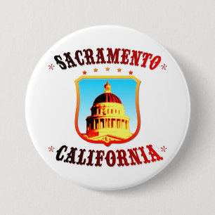 Sacramento Kalifornien Button