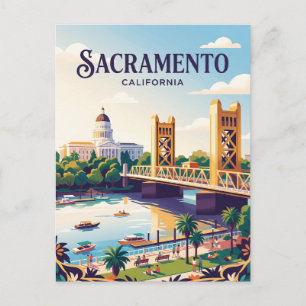 Sacramento Kalifornien Postkarte