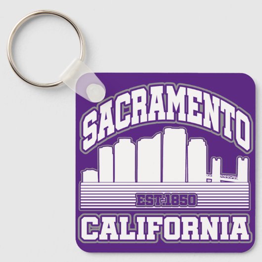 Sacramento, Kalifornien Schlüsselanhänger (Vorderseite)
