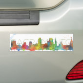 SACRAMENTO, KALIFORNIEN Skyline-Car-Autoaufkleber Autoaufkleber (Auf Auto)