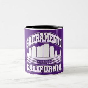 Sacramento, Kalifornien Zweifarbige Tasse