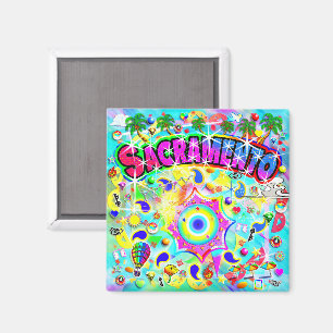 Sacramento Mystic Dance  Magnet
