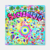 Sacramento Mystic Dance  Magnet (Vorne)