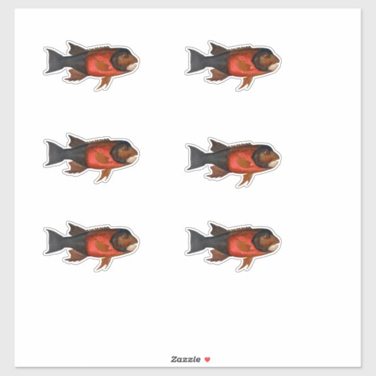 Sacramento Pike von John L Petrie Aufkleber (Blatt)