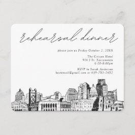 Sacramento Probe Dinner Einladung Eintrittskarte