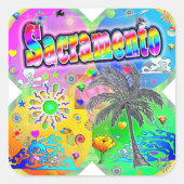 Sacramento Quadro Seasons Sticker (Vorderseite)