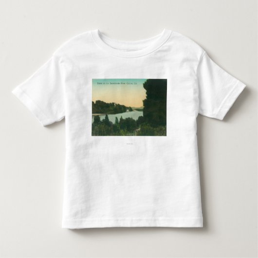 Sacramento River SceneColusa, CA Kleinkind T-shirt (Vorderseite)