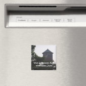 Sacramento River Walk Water Tower Magnet (In Situ (Geschirrspüler))