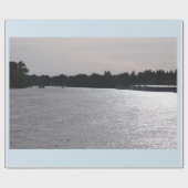 Sacramento River Wrapping Paper Geschenkpapier (Flach)
