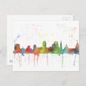 SACRAMENTO, SKYLINE KALIFORNIEN POSTKARTE (Vorne/Hinten)